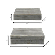 Pinstripe Decorative Box