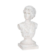 White Distressed Venus Bust Sculpture