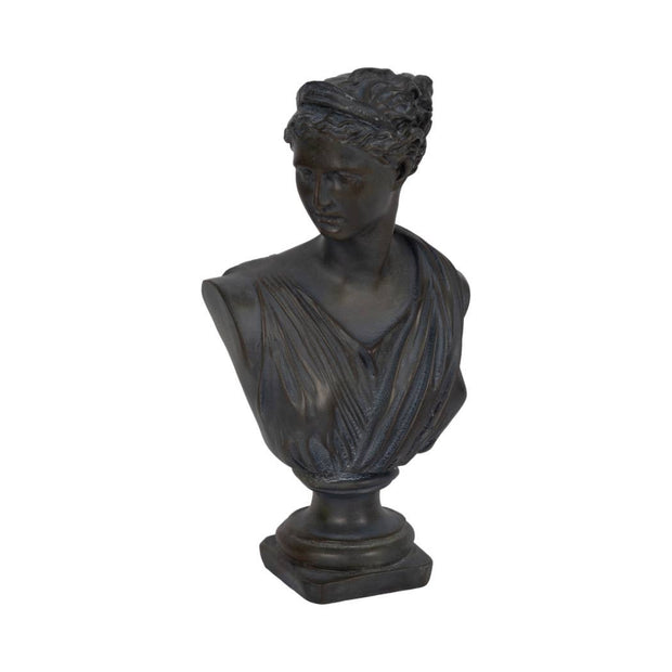 Bronze Grecian Bust Sculpture