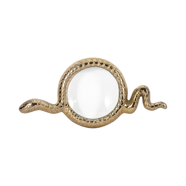 Gold Snake Magnifying Glass