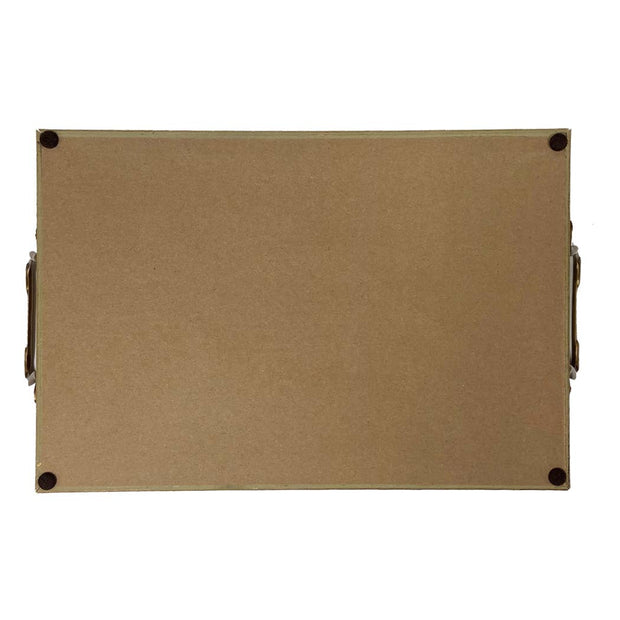 William Morris Corncockle Decorative Tray with Brass Handles