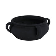 Black Textured Bowl with Handles