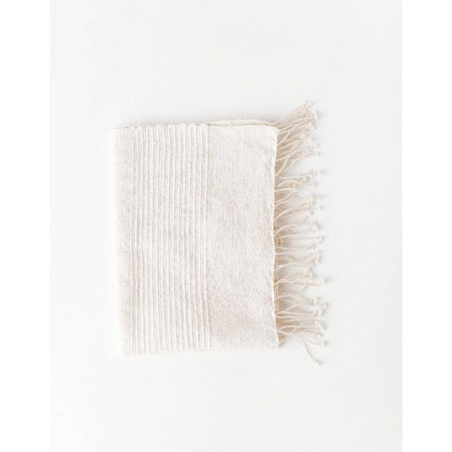 Riviera Striped Cotton Hand Towel | Handwoven in Ethiopia