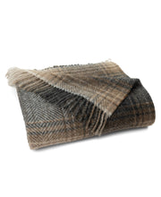 Highland Tweeds Shetland Lambswool Ombre Throw (Natural)