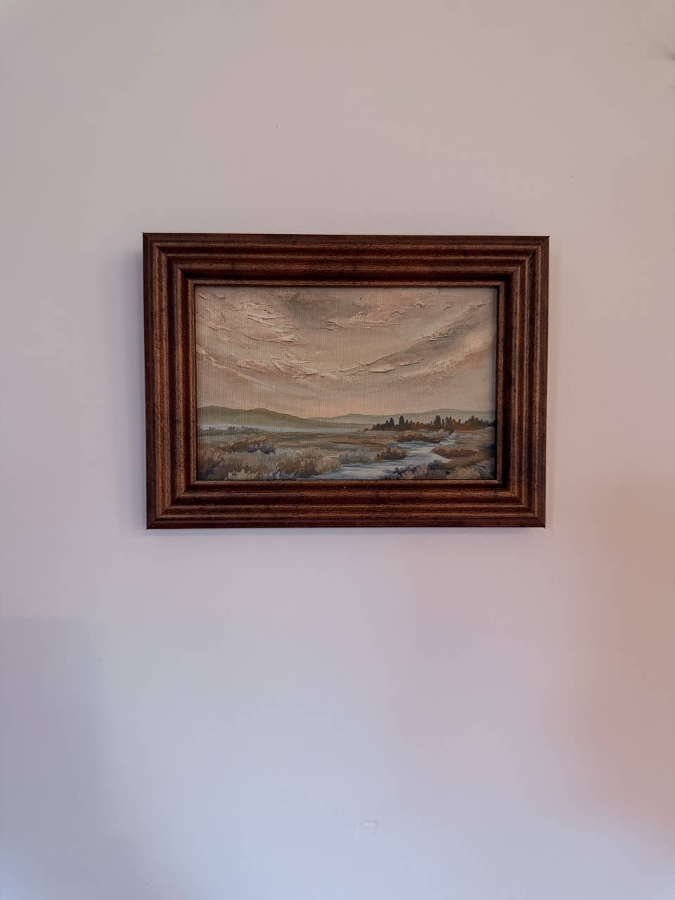 Antique Style Framed Art Print - Landscape - 