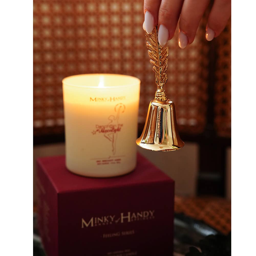 Feather-Shaped Small Brass Candle Snuffer