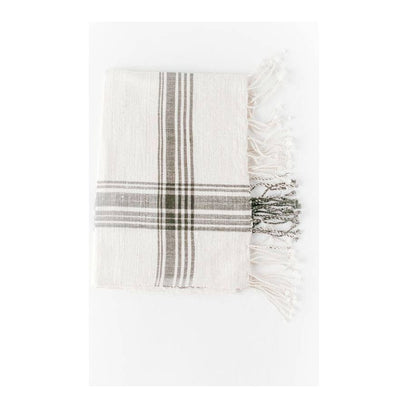 Cabin Hatch Cotton Hand Towel | Handwoven in Ethiopia