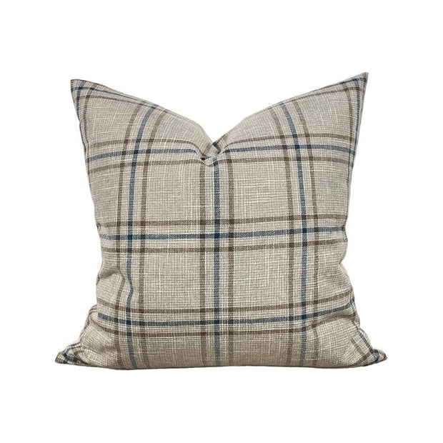 22" x 22" Beaumont Plaid Pillow