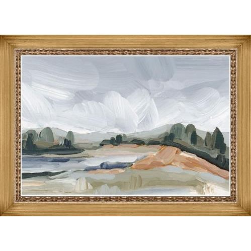 24" x 16" - Cabin Lake