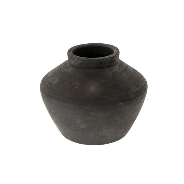 Balkan Black Terracotta Pot 2