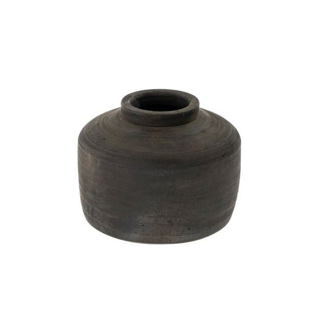 Balkan Black Terracotta Pot 1