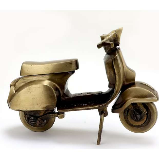 Brass Vintage Style Scooter