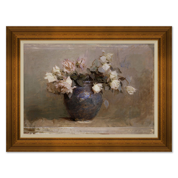 Sill Life With Roses - 24.75" x 18.75"