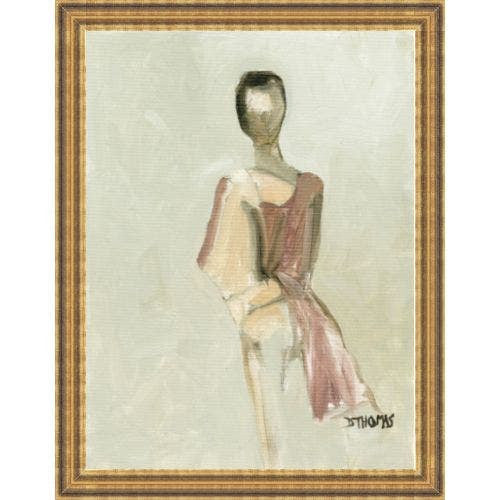 Seated Study 3 - 15"W x 19"H