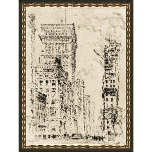 Downtown 3 - 18"W x 24"H