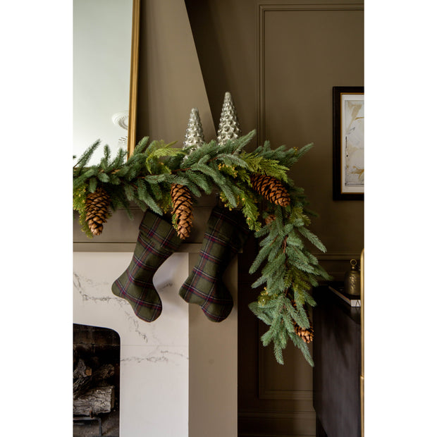 Mixed Evergreen Christmas Garland