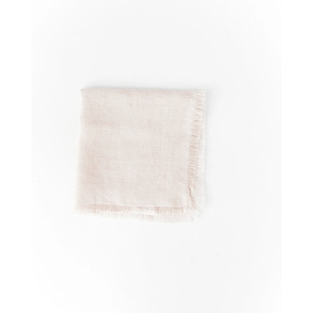 Linda Linen Cocktail Napkin - Sandstone