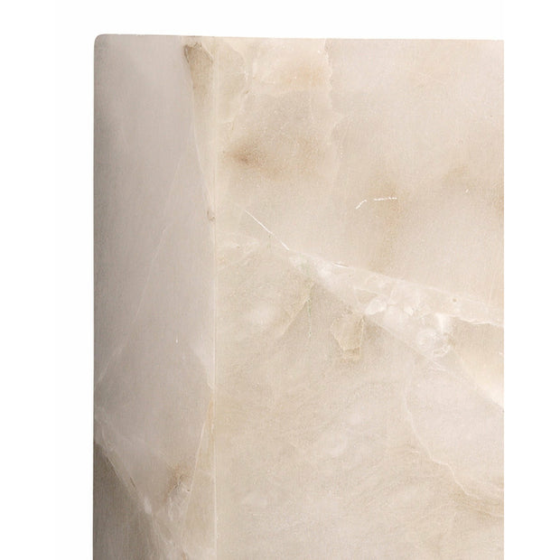 Borealis Hexagon Wall Sconce White