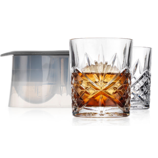 S/2- Dublin Chill: Double Old-Fashioned Glasses