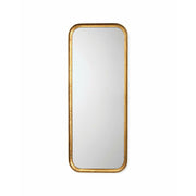 Capital Rectangle Mirror Gold Leaf