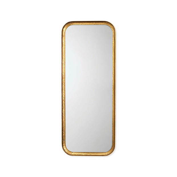 Capital Rectangle Mirror Gold Leaf