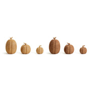 S/3 - Basketweave Pattern Pumpkins A/2 Colors