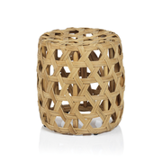 Adrina Rattan Woven Stool