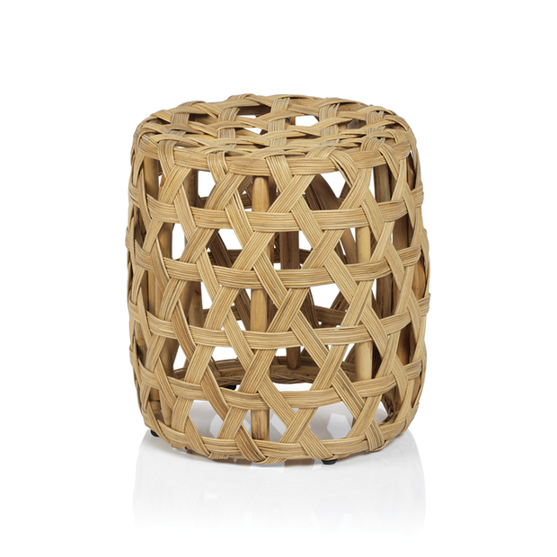 Adrina Rattan Woven Stool