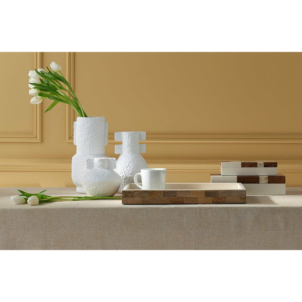 Set/3- Aegean White Vase