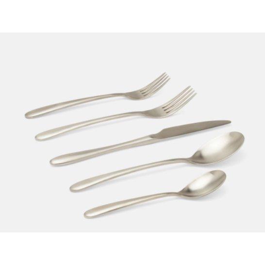 Set/5-Alba Silver Flatware Set