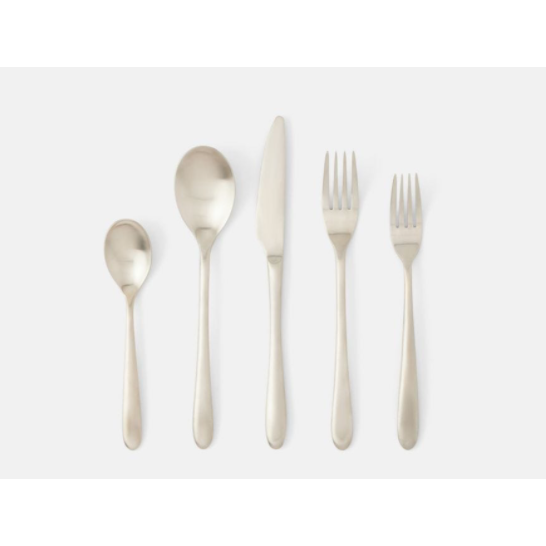 Set/5-Alba Silver Flatware Set