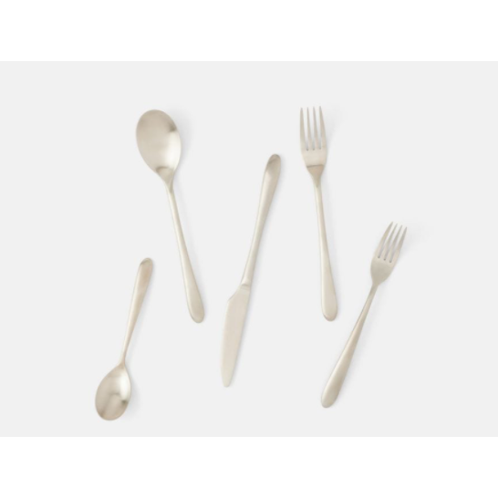 Set/5-Alba Silver Flatware Set