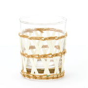 Set of 4- Island Wrapped Tumbler White