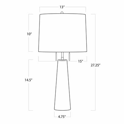 Austen Alabaster Table Lamp