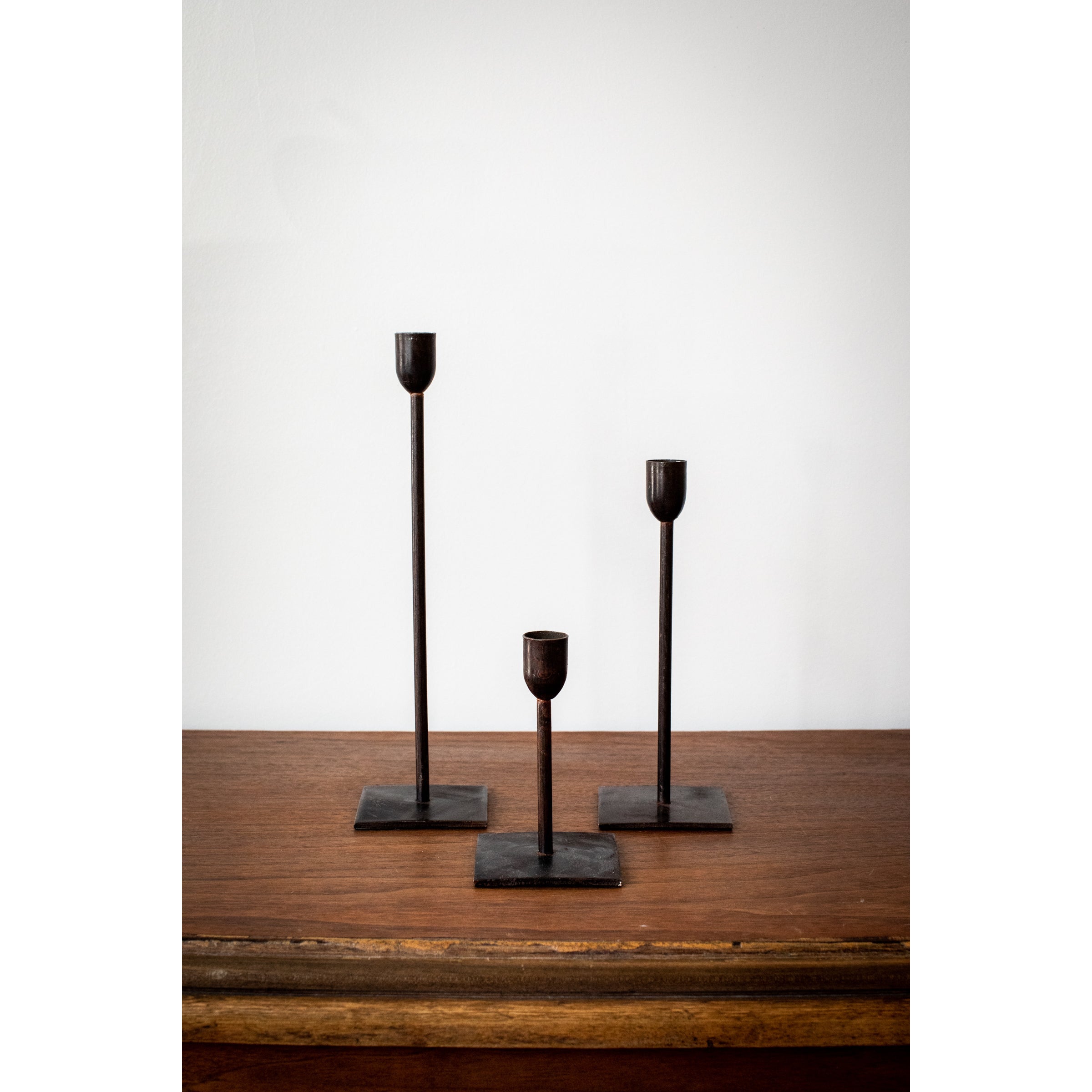 Blaire Candlesticks - Bronze