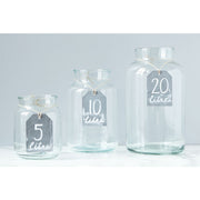 Clear Mason Jar, 10L