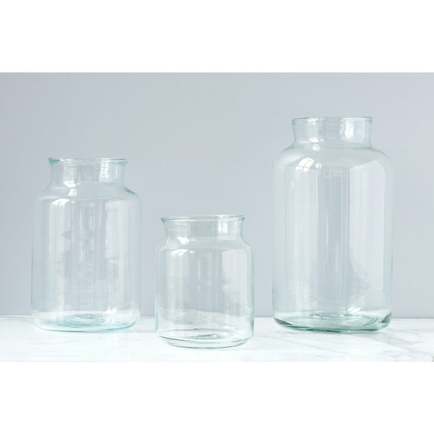 Clear Mason Jar, 10L