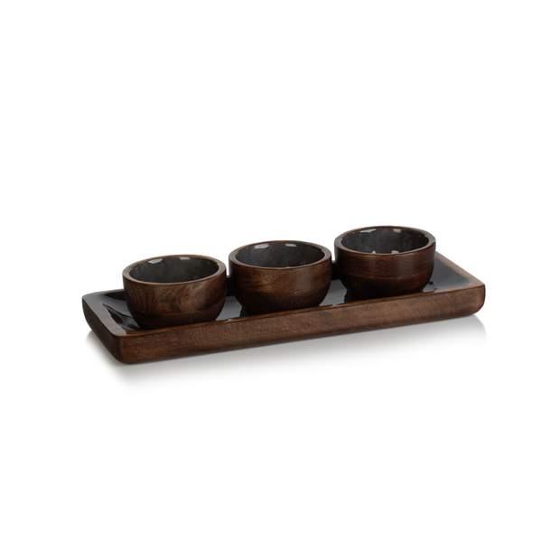 Derrick Condiment Set