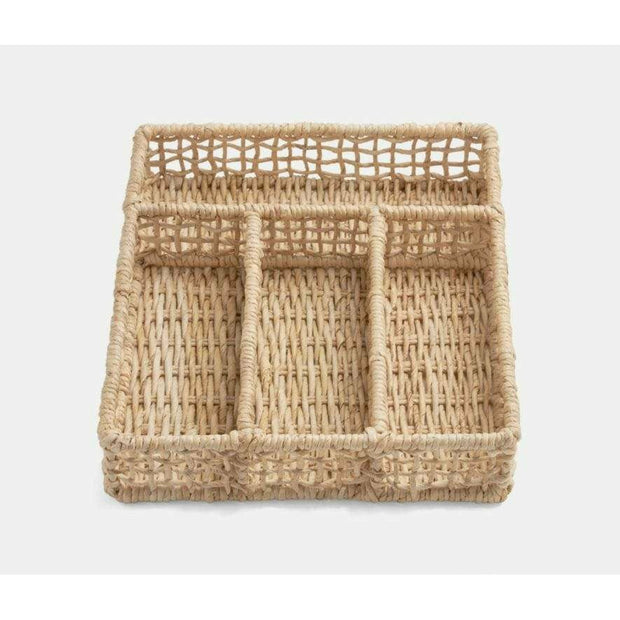 Karol Bleached Flatware Holder