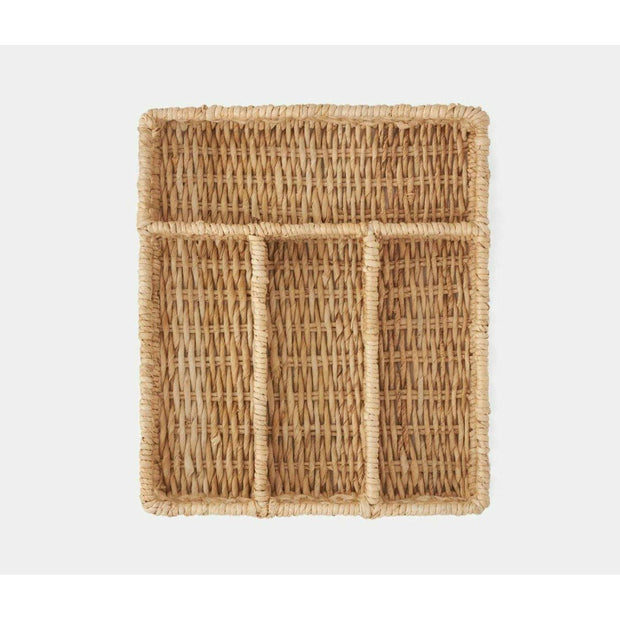 Karol Bleached Flatware Holder