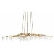 Forest Light Gold Chandelier