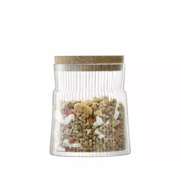 Gio Line Container & Cork Stopper 7"