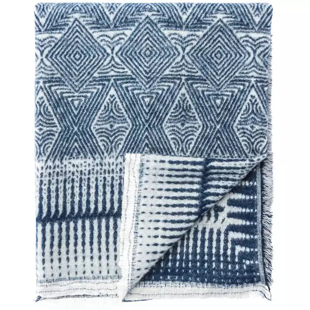 Indigo Throw