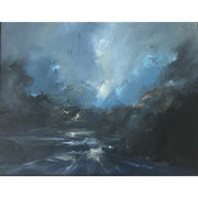 Dusk on the River Painting