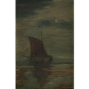 Low Tide Vintage Painting