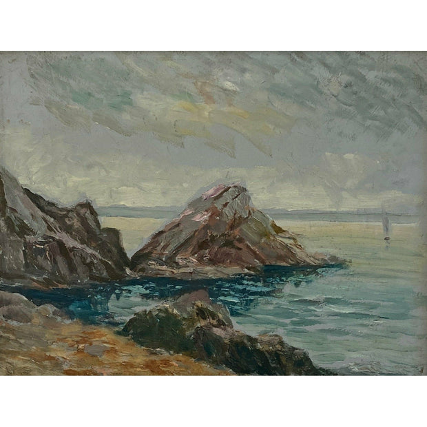 Vintage Coastal Seascape