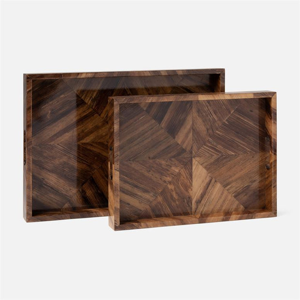 S/2 Jada XL Rectangular Tray
