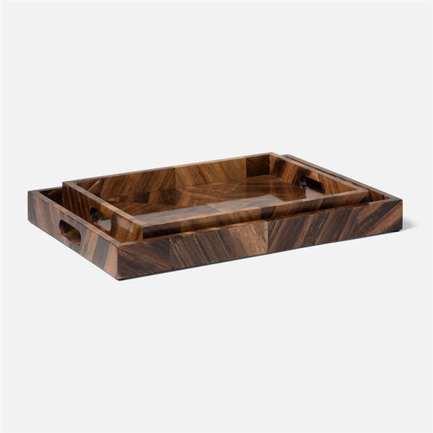 S/2 Jada XL Rectangular Tray