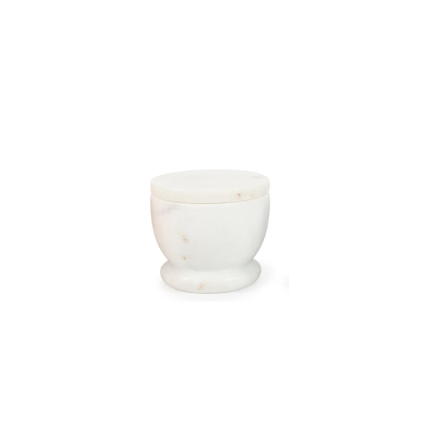 Rexy Lidded Cellar- White