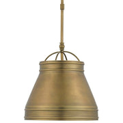 Lumley Brass Pendant